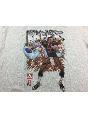 The Victory Drew Brees NFL Football Gray T-shirt Size XL Ex Large